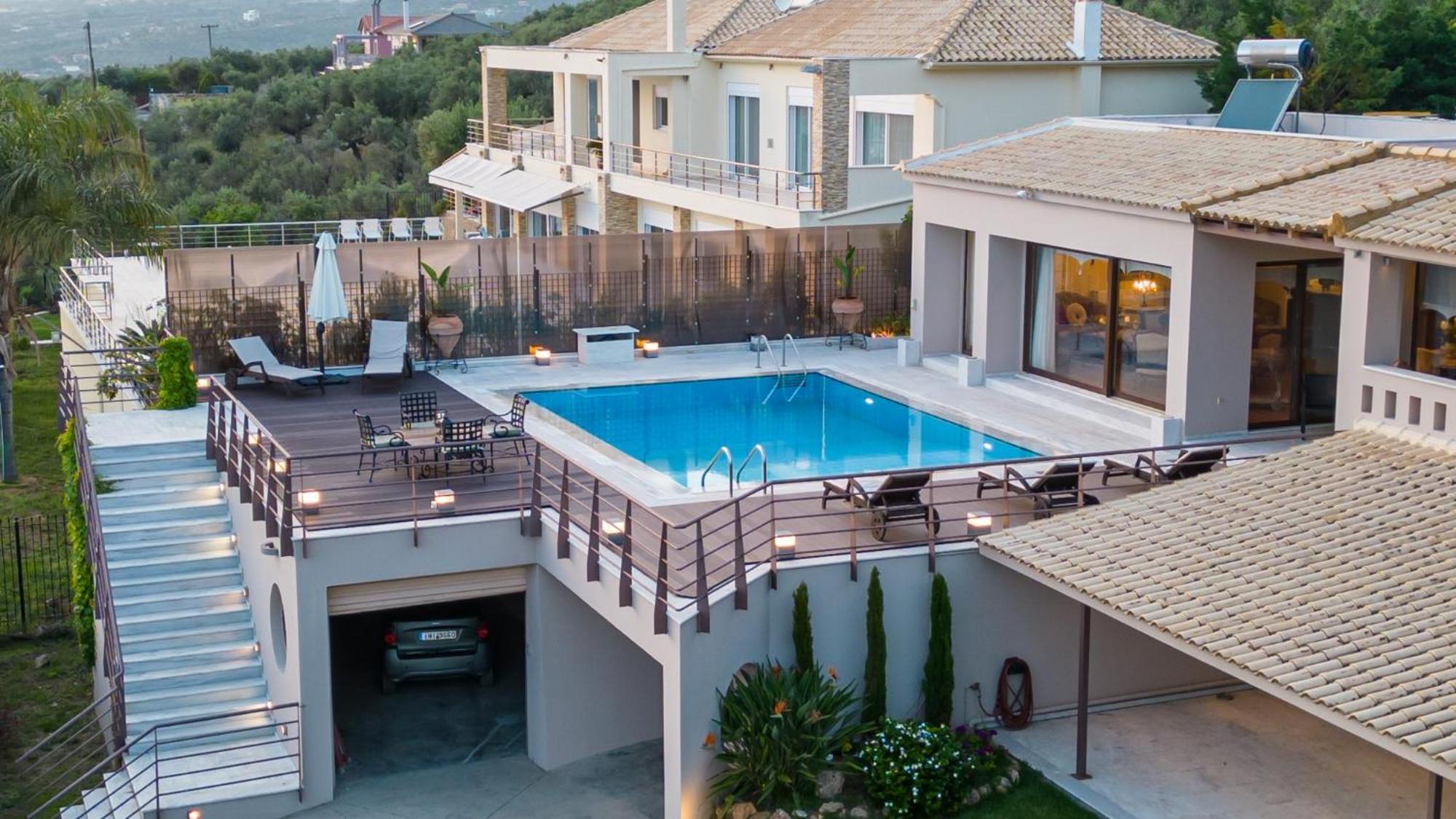 Villa Senso Panorama And Kalamata